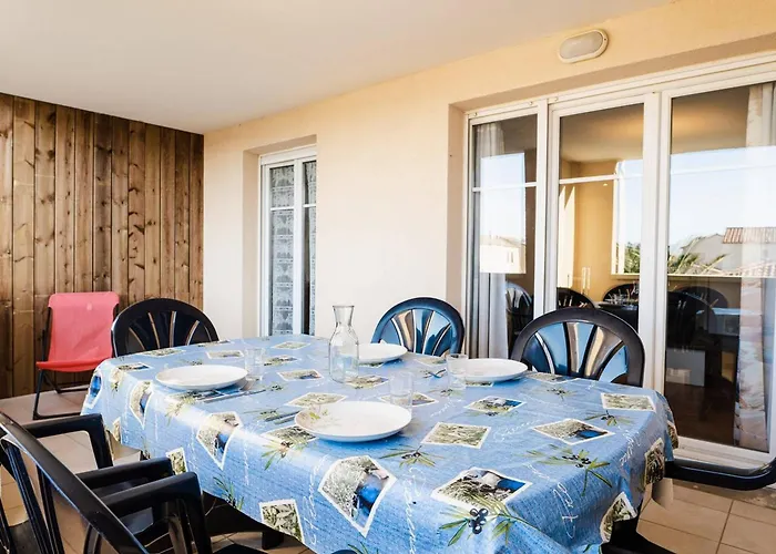 Διαμέρισμα T3 Climatise Avec Piscine, Balcon, Parking, A 400m De La - Narbonne-plage - Fr-1-409-30 Ναρμπόν